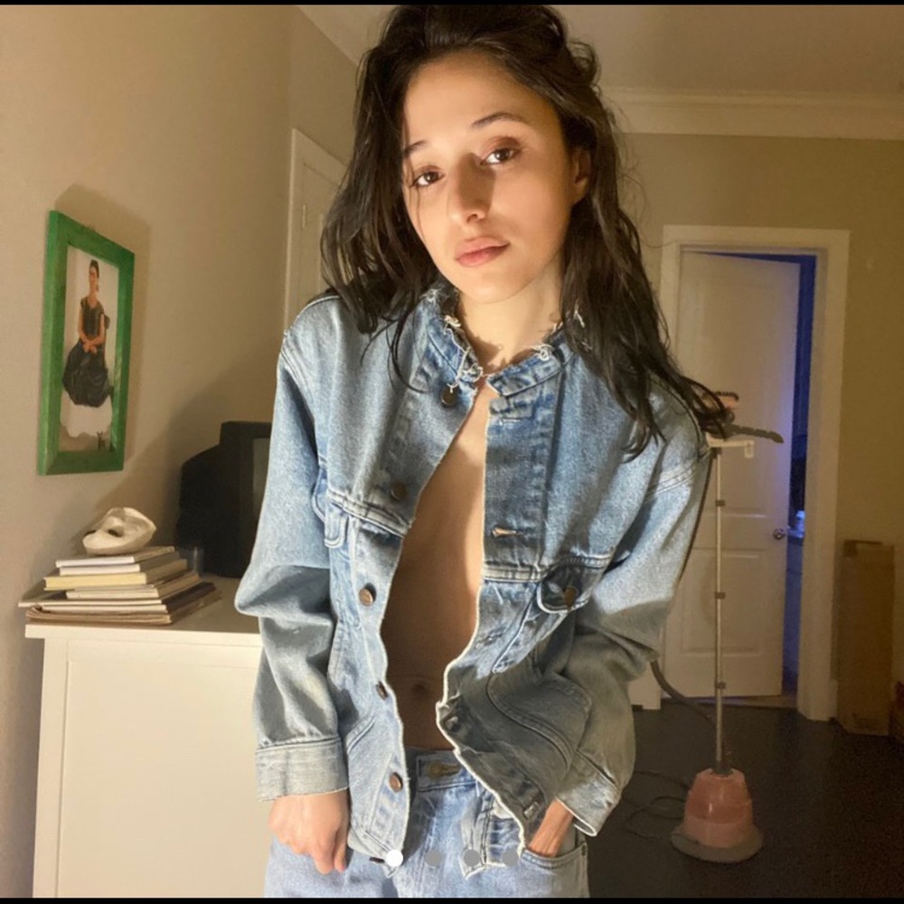 Acne studios inspo rework vintage gap denim jacket